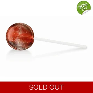 Dobsons Cherry Mega lollies - Wrapped Lollipops